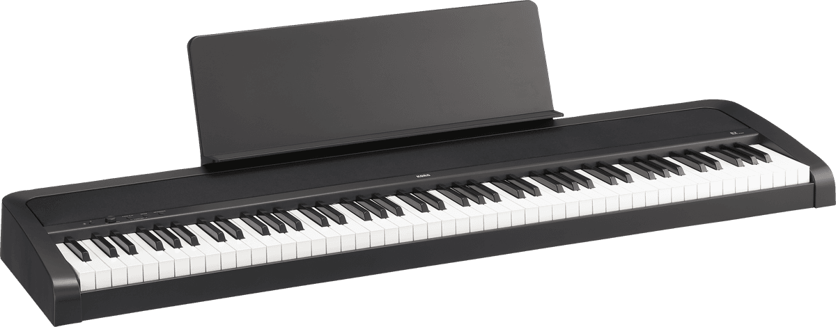 Claviers & Pianos - PIANOS NUMERIQUES - PORTABLE - Korg  - Pack licorne Korg B2 black bundle  - Royez Musik